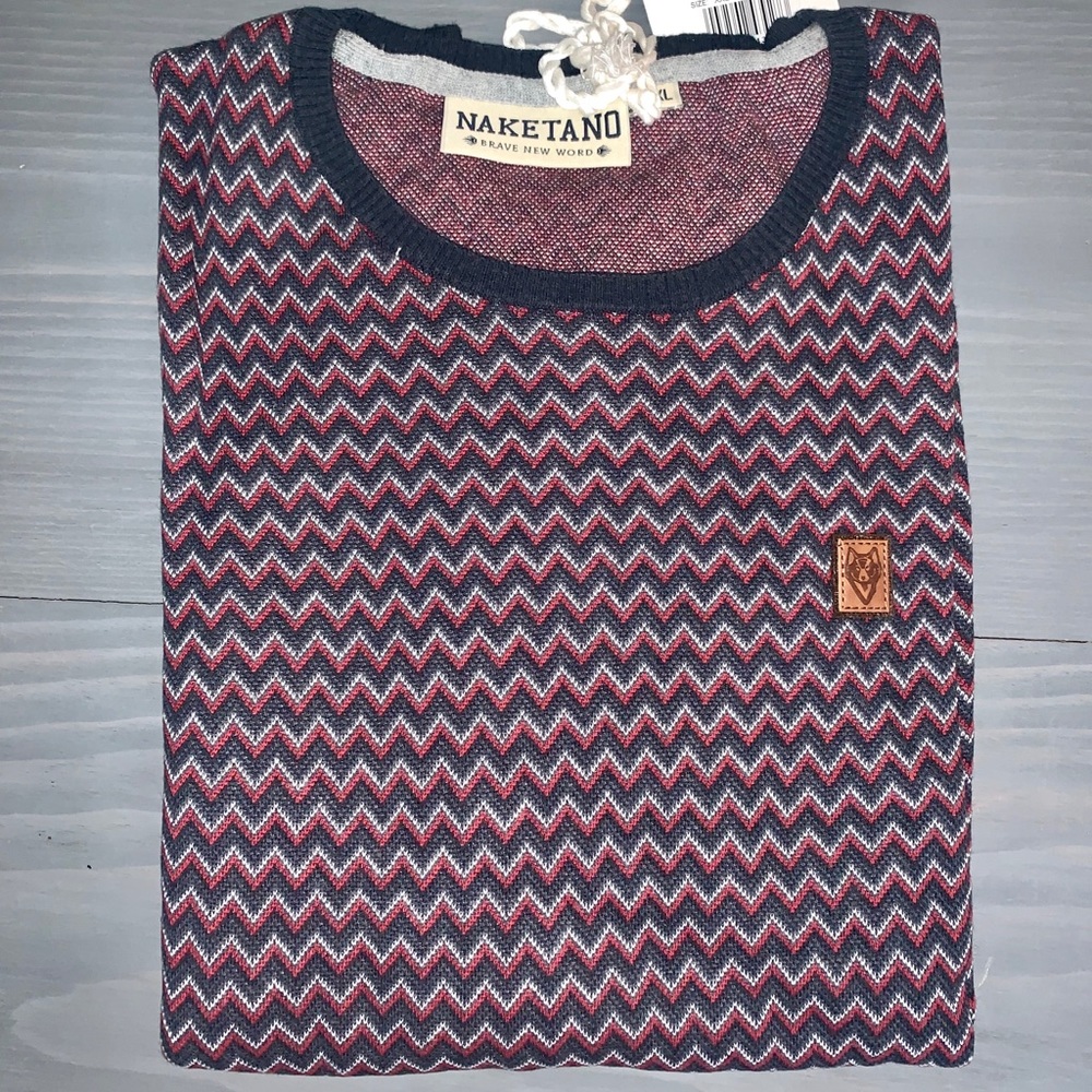 Men’s naketano sweater in size M and XXL